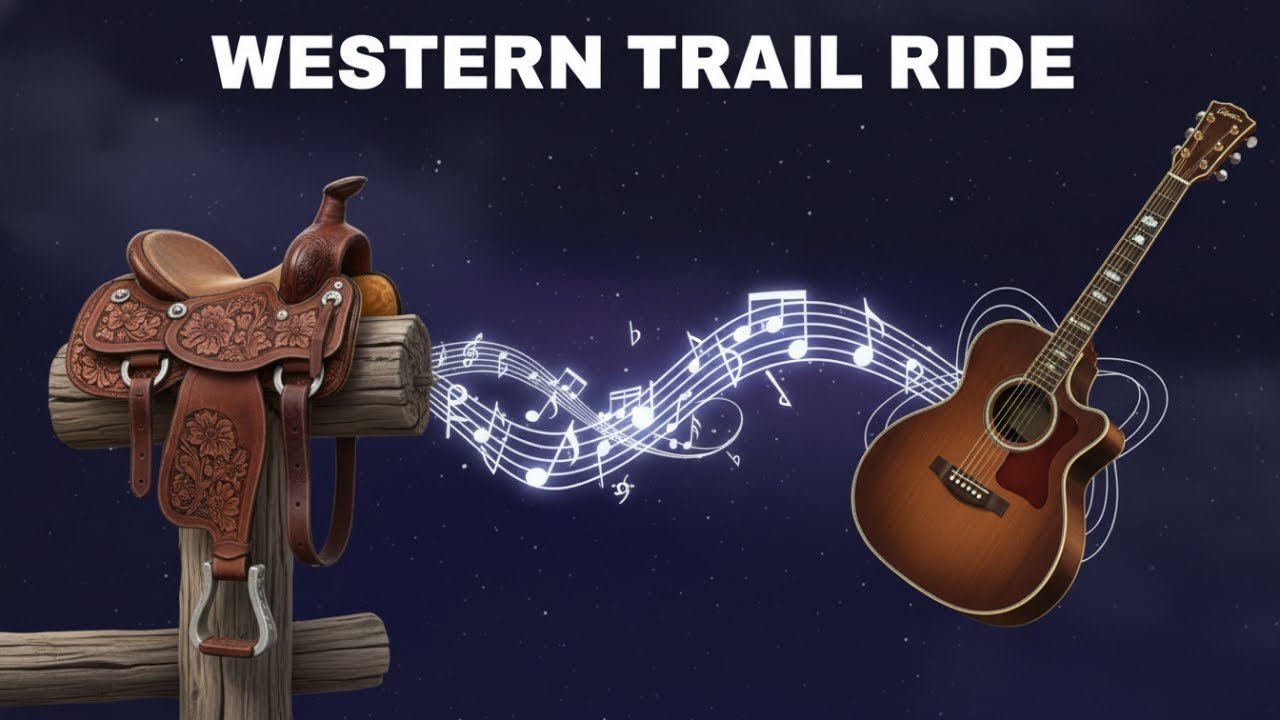FreeFlowTracks's tweet card. Drive the Saddle Trail | Country Western Instrumental (Waltz & Trail...