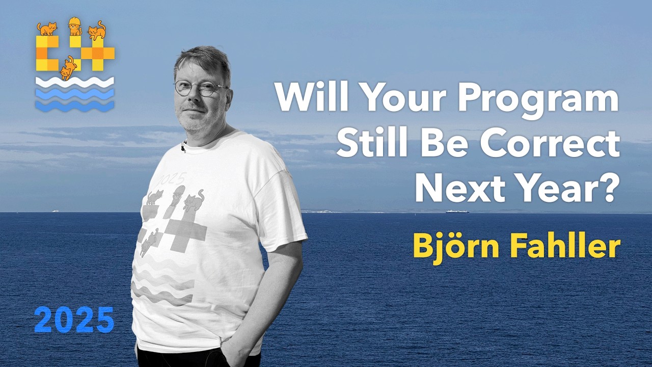 cpponsea's tweet card. Will Your C++ Program Still Be Correct Next Year? - Björn Fahller -...