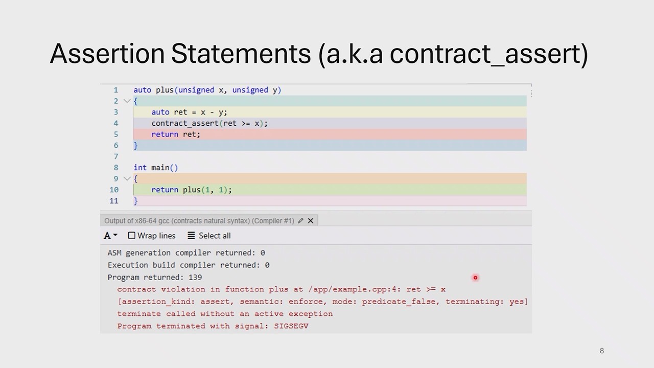 b0175a7358fc49c's tweet card. Contracts in C++26 - An Insider's Overview - Andrei Zissu - C++ on...