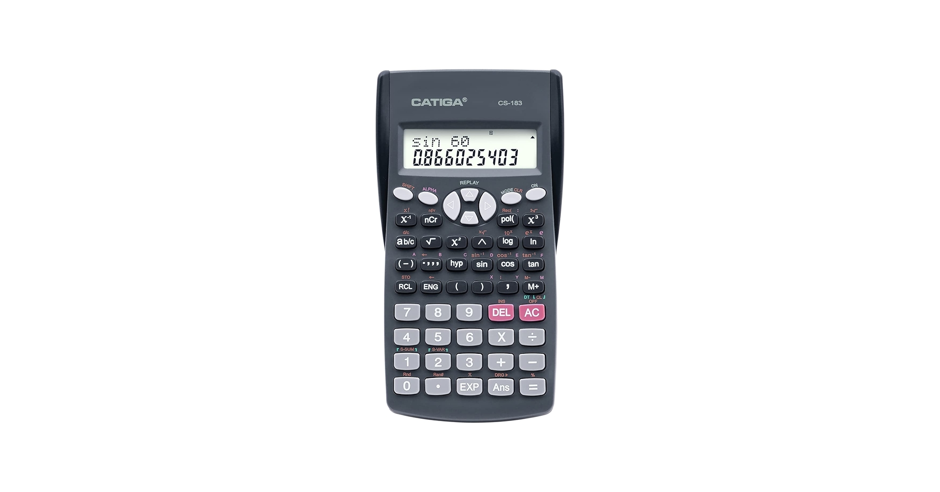SSbyResearcher's tweet card. The CATIGA CS-183 Scientific Calculator is a versatile tool designed for both school and business environments. Equipped with a 2-Line LCD Display, this calculator makes complex math and algebra...