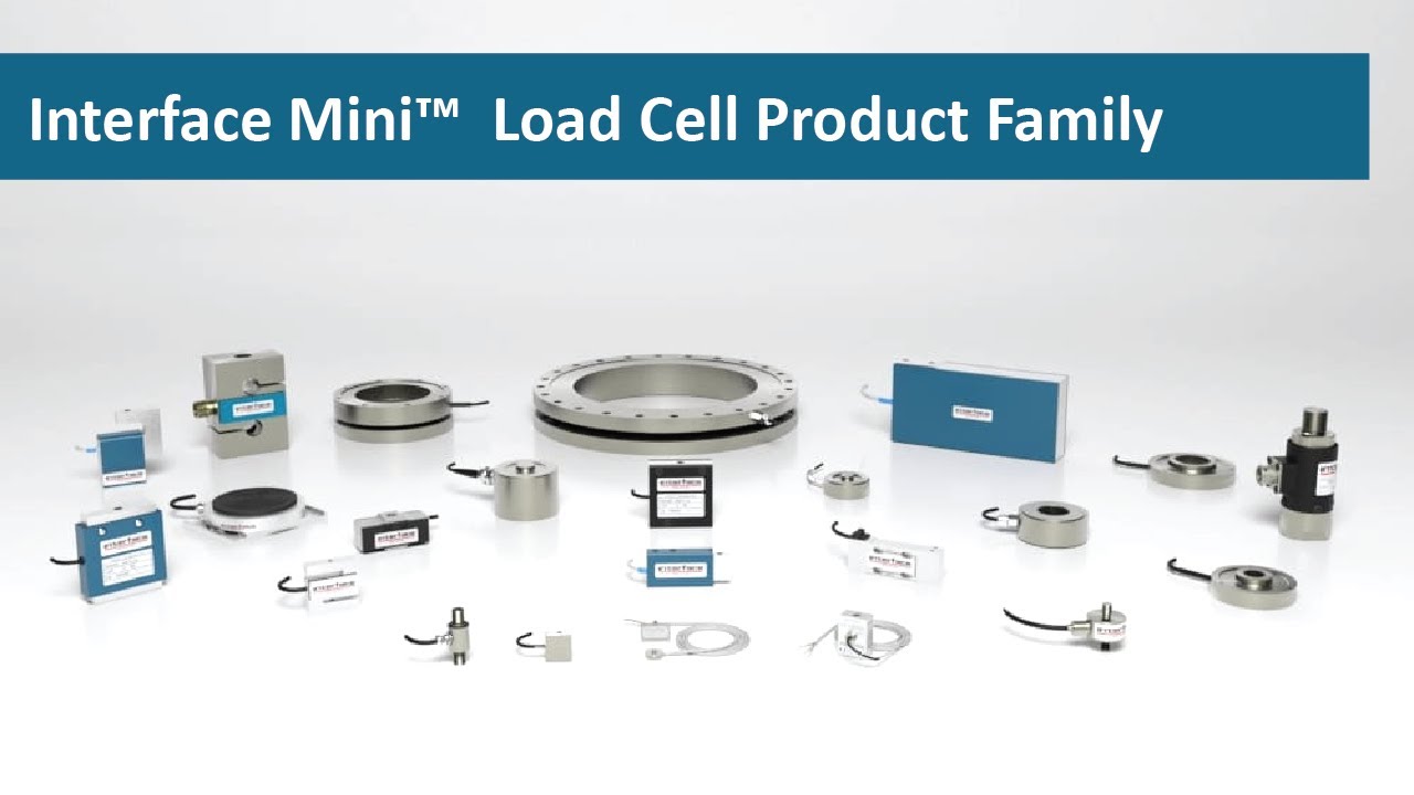 interfaceforce's tweet card. Interface Mini™ Load Cell Product Family