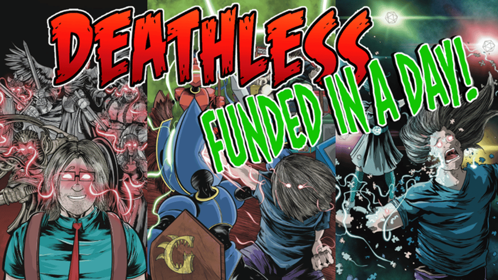 WeHaveIssuespod's tweet card. A D&D inspired, supernatural superhero culty comedy comic