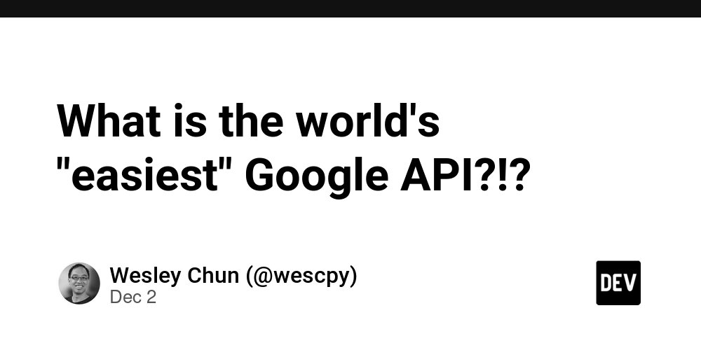 prod42net's tweet card. TL;DR: While I generally cover Google API usage from a functionality perspective, at some...