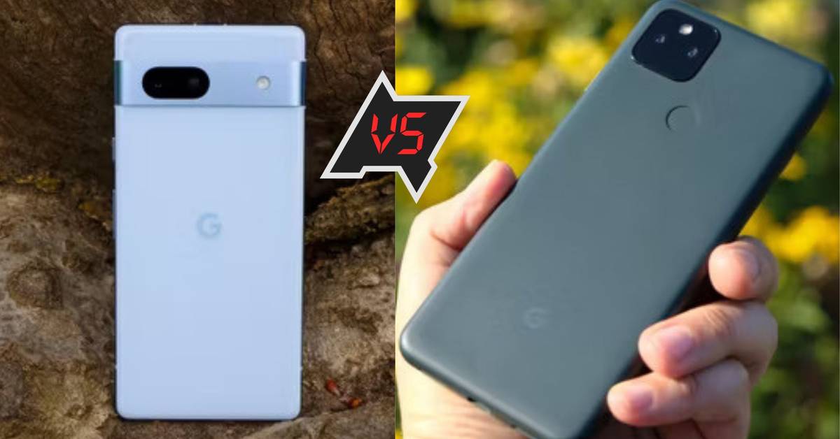 AndroidPolice's tweet card. Pixel 7a vs 5a: sometimes newer is just flat out better