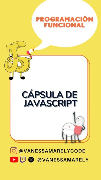 vanessamarely's tweet card. Cápsula de #javascript - programación funcional #aprendejavascript
