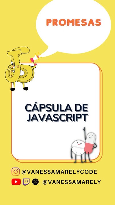 vanessamarely's tweet card. capsula de #javascript - Promesas #aprendejavascript