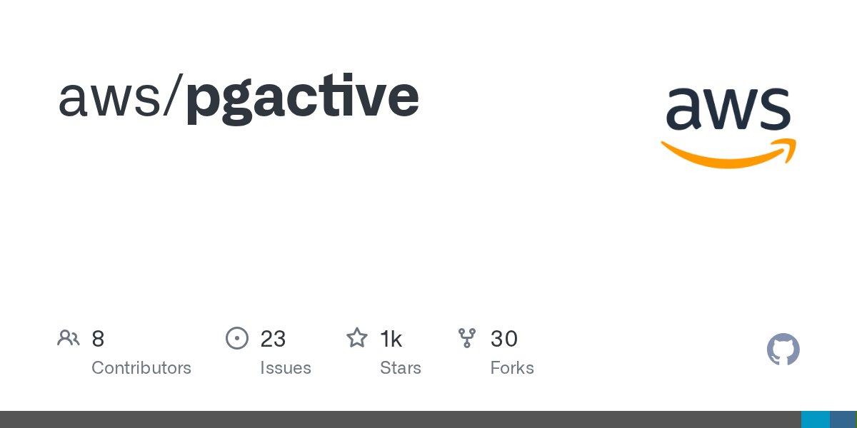 vphub819's tweet card. Contribute to aws/pgactive development by creating an account on GitHub.