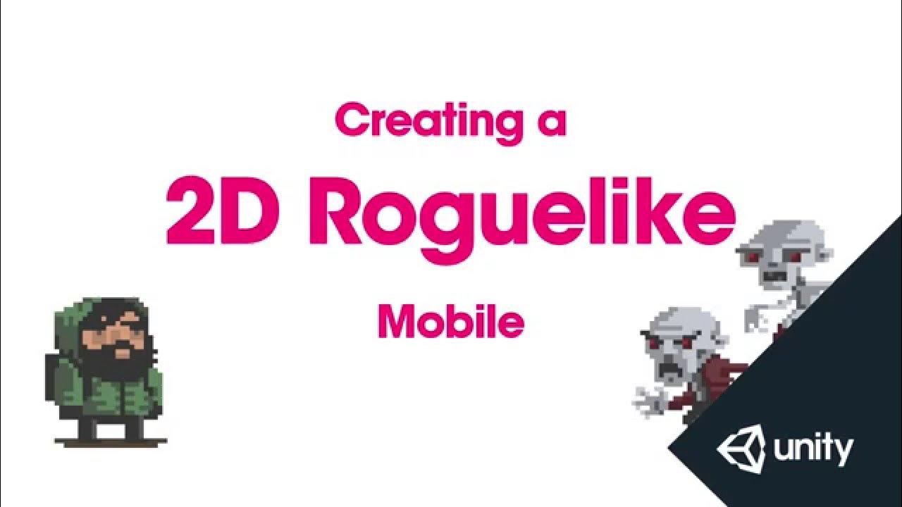 LearnUnity's tweet card. How to make 2D Roguelike [Part 14]: Mobile Controls in Unity 2D