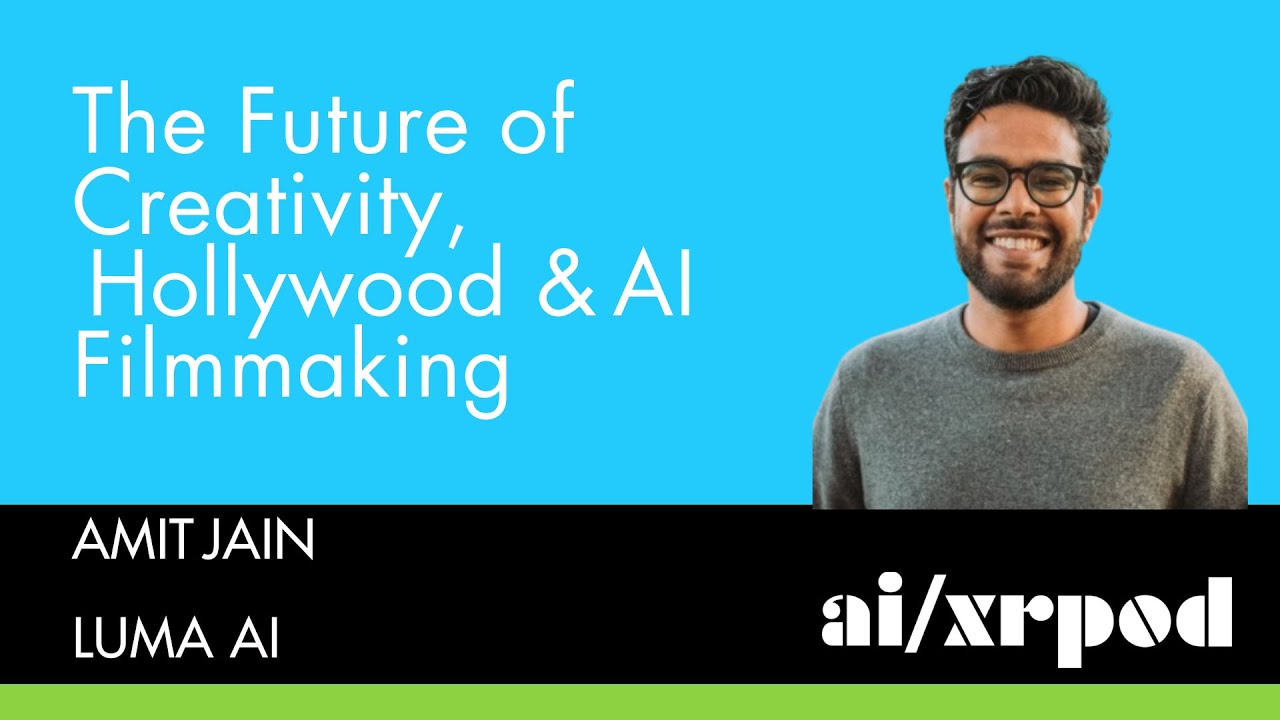 AIXRPodcast's tweet card. The Next Video Renaissance: The Future Of Creativity,  Hollywood, &...