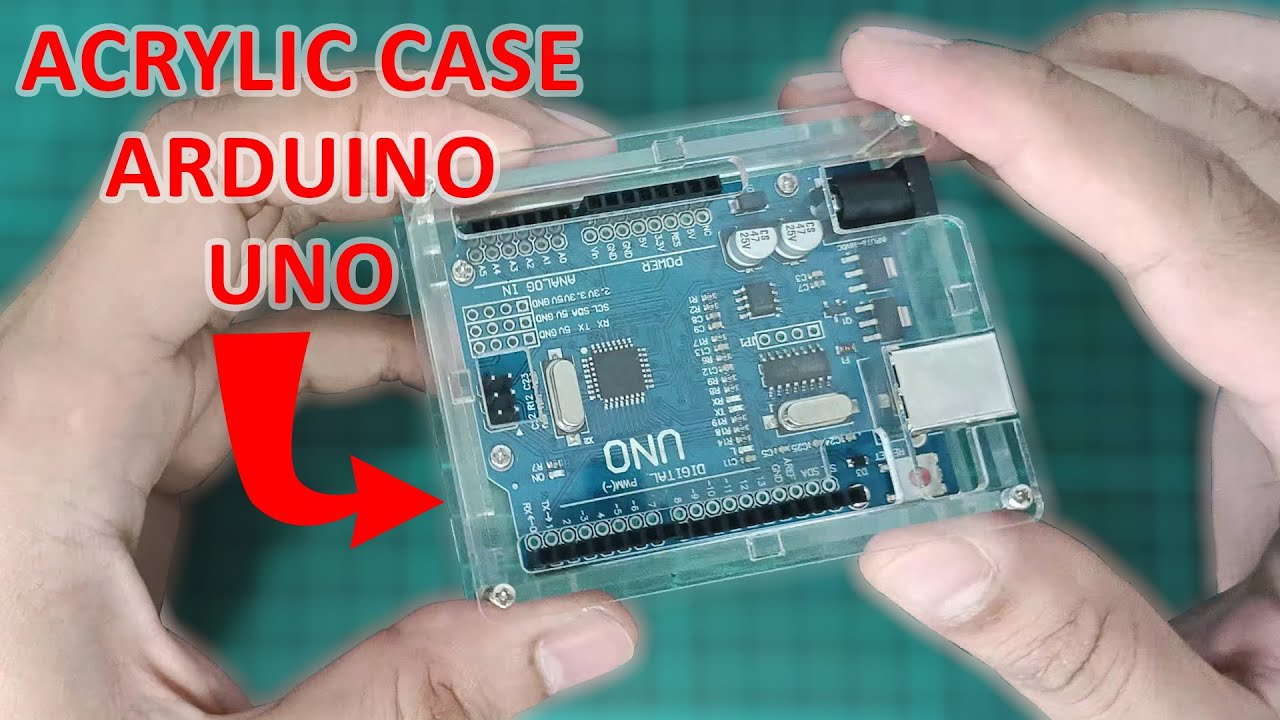 MyCreativ3's tweet card. Easy DIY Tutorial: Installing an Acrylic Case for Arduino UNO Board