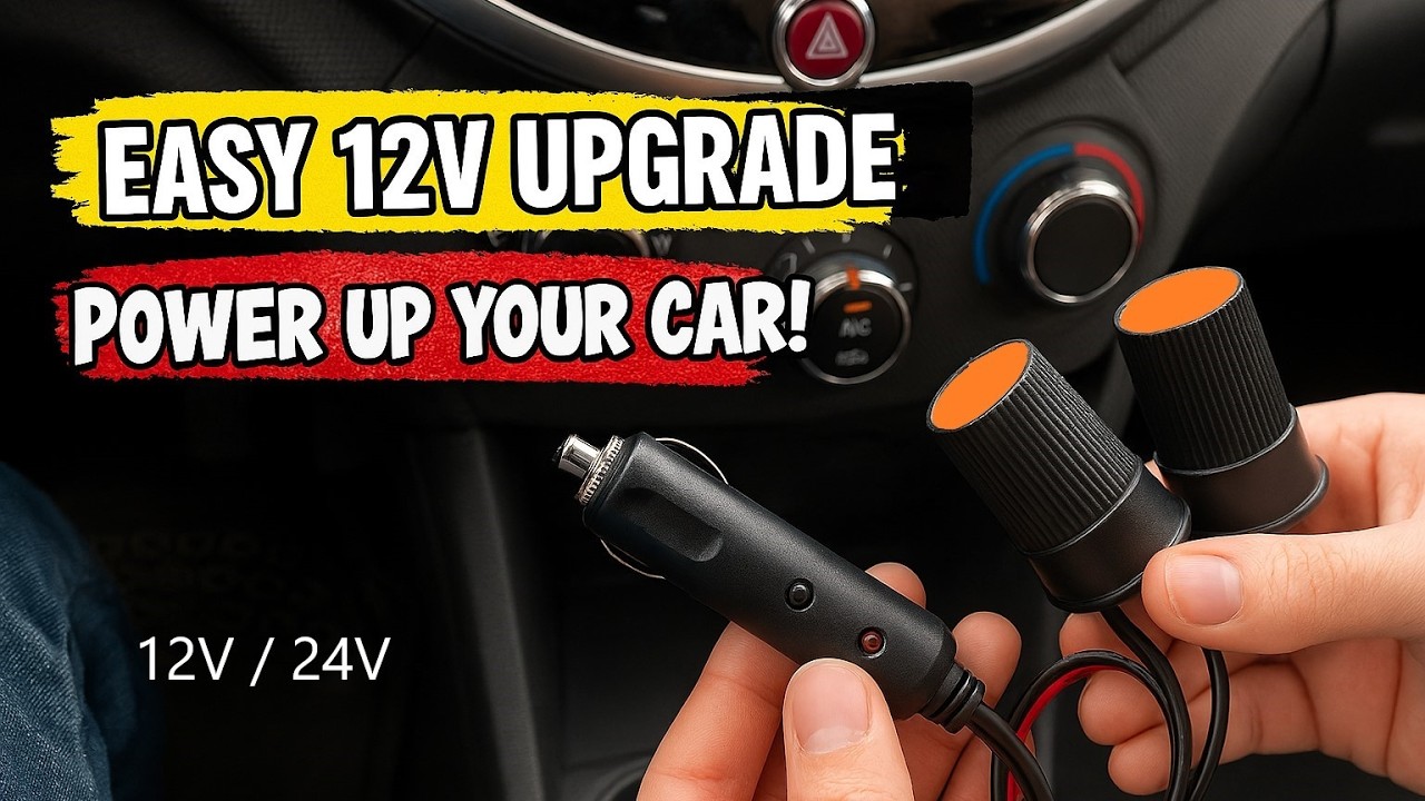 newtecpro's tweet card. Turn Your Car's Cigarette Lighter into a Multi-Port 12V Power Hub |...
