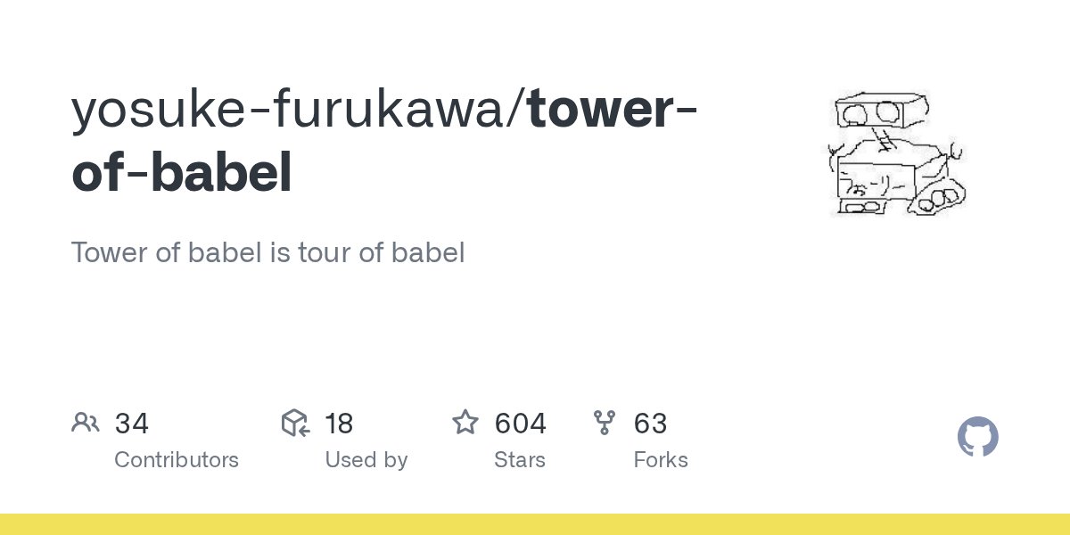 nodeschoolstgo's tweet card. Tower of babel is tour of babel. Contribute to yosuke-furukawa/tower-of-babel development by creating an account on GitHub.