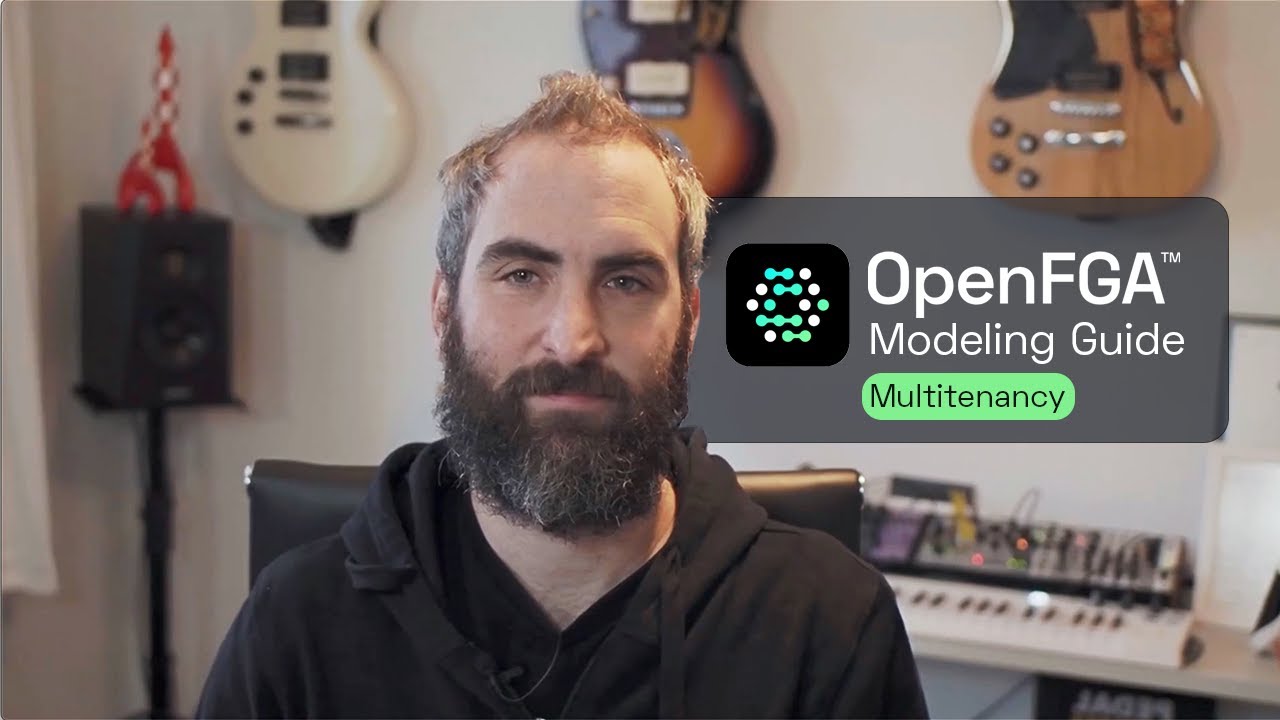 OpenFGA's tweet card. OpenFGA Modeling Guide: Multitenancy