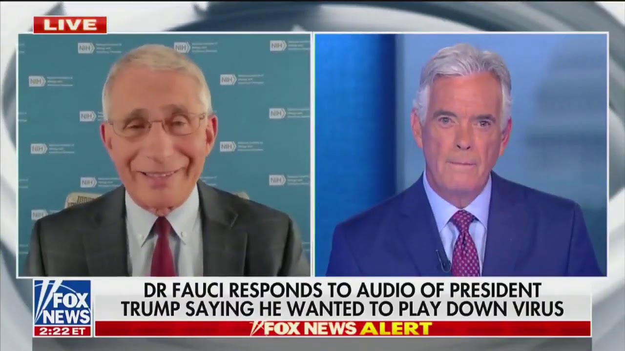 classmethods's tweet card. Dr. Fauci says President Trump did not distort the coronavirus...
