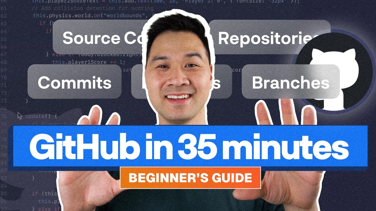 CodeWithChris's tweet card. GitHub Made Simple (Full Tutorial)