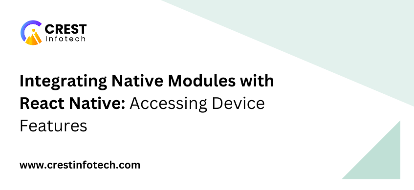 crestwebtech's tweet card. React Native allows developers to build cross-platform mobile apps with a single JavaScript codebase. But sometimes, the built-in features of React Native may not be sufficient, especially when you...