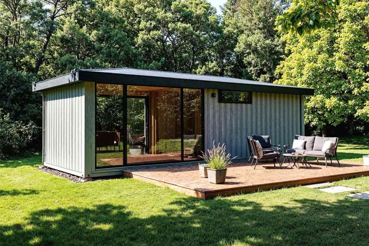 ProdevD's tweet card. Amazon is filled with affordable tiny homes, including this customizable model available for under $10,000. Learn more about this Amazon tiny house that has natural light, two bedrooms, solar panels,...