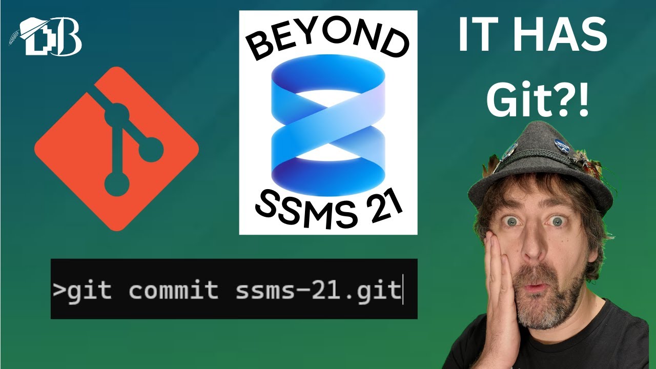 BardData's tweet card. SSMS 21 Git Integration #ssms21