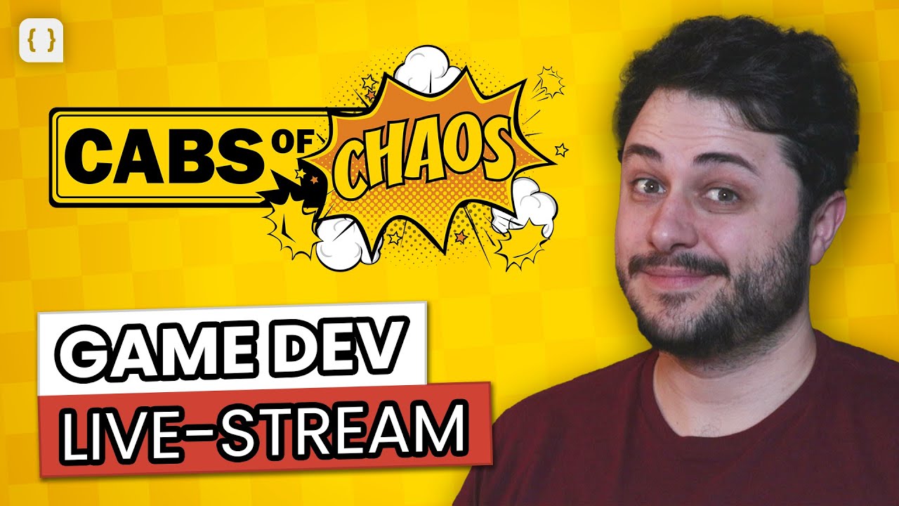 GameDevGuideYT's tweet card. Building Cabs of Chaos LIVE - Game Dev Stream #01