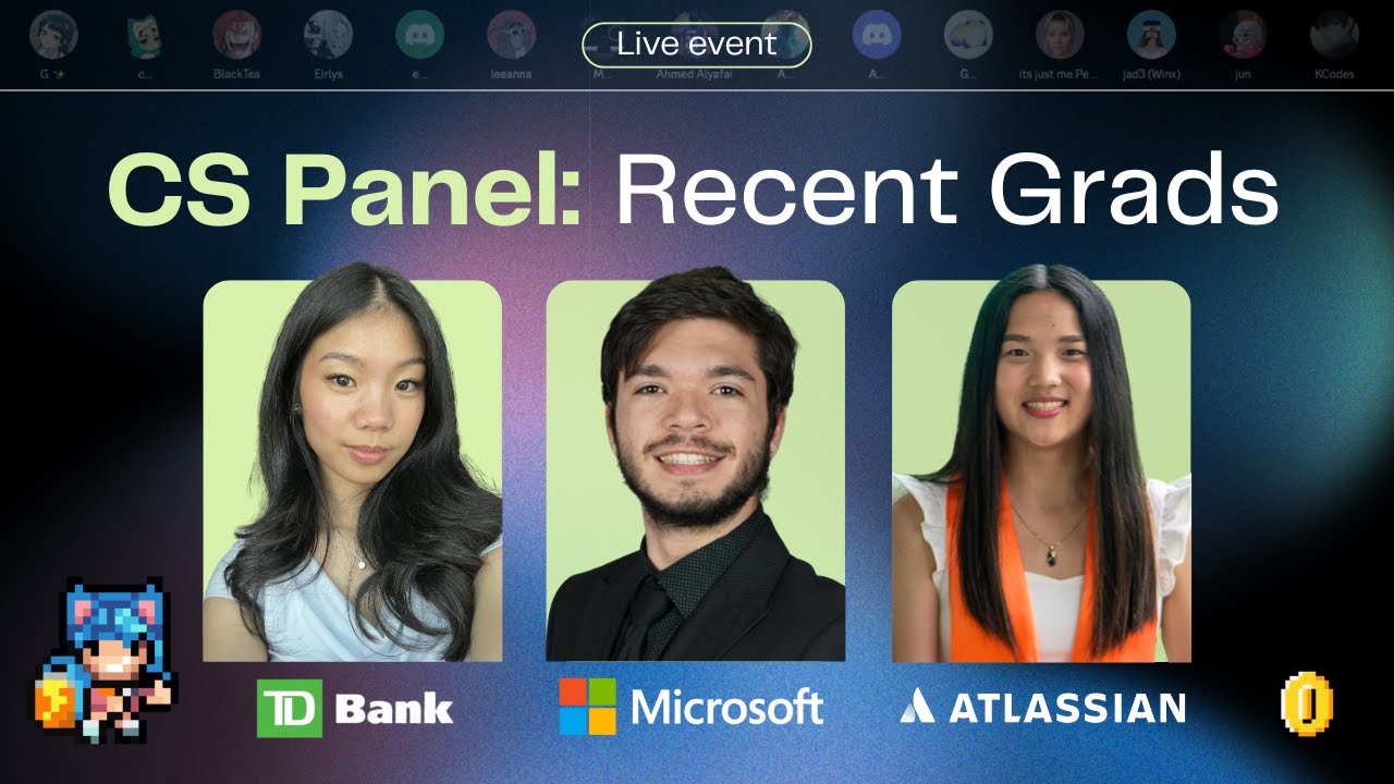 codedex_io's tweet card. How CS Students Are Landing Jobs in 2025 (Microsoft, TD Bank,...