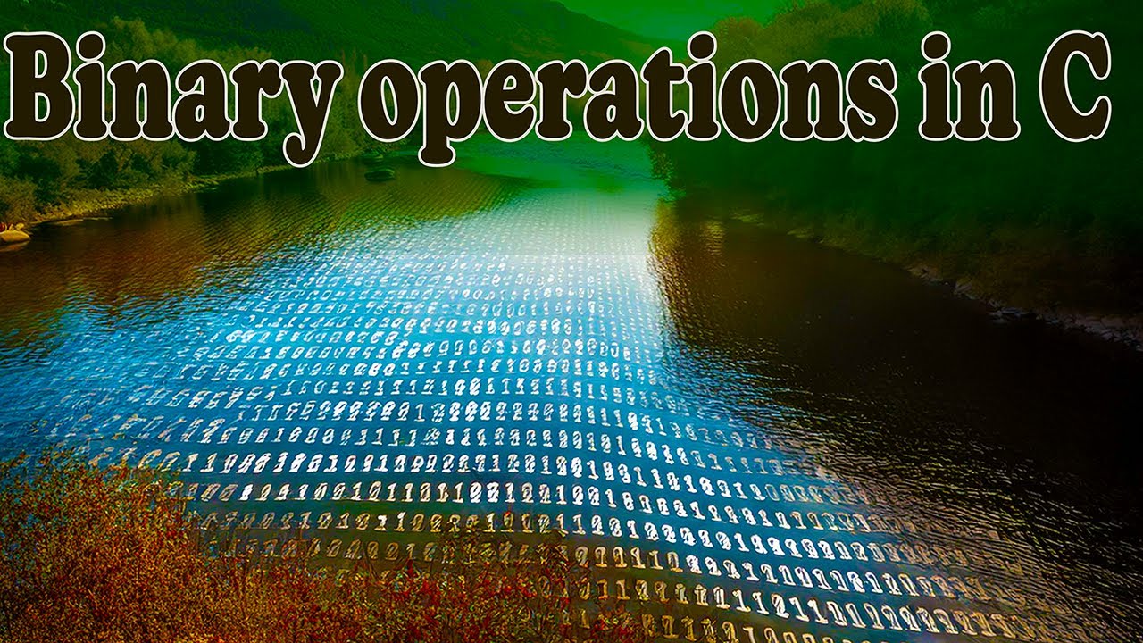 drJonasBirch's tweet card. Binary operations in C