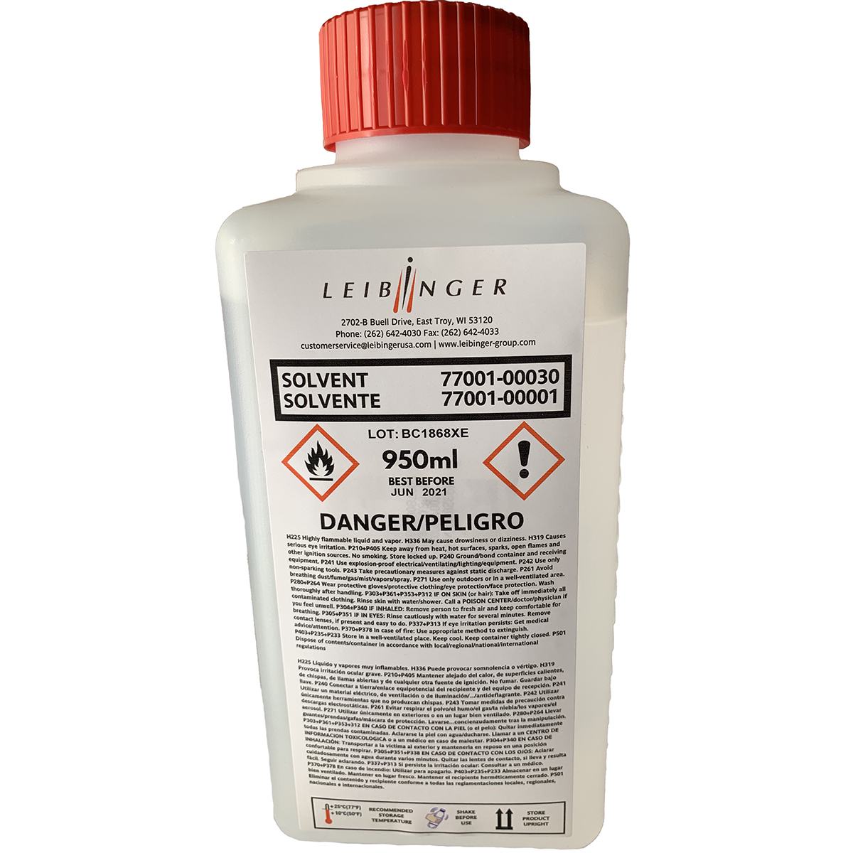 RiosCoding's tweet card. Solvente Para codificadoras Leibinger Botella de 0.950 lt Para imprimir códigos de barras, números de serie, numero de lote, fecha de caducidad, fecha de producción.