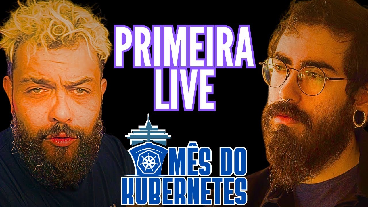 badtux_'s tweet card. PRIMEIRA LIVE - MÊS DO KUBERNETES
