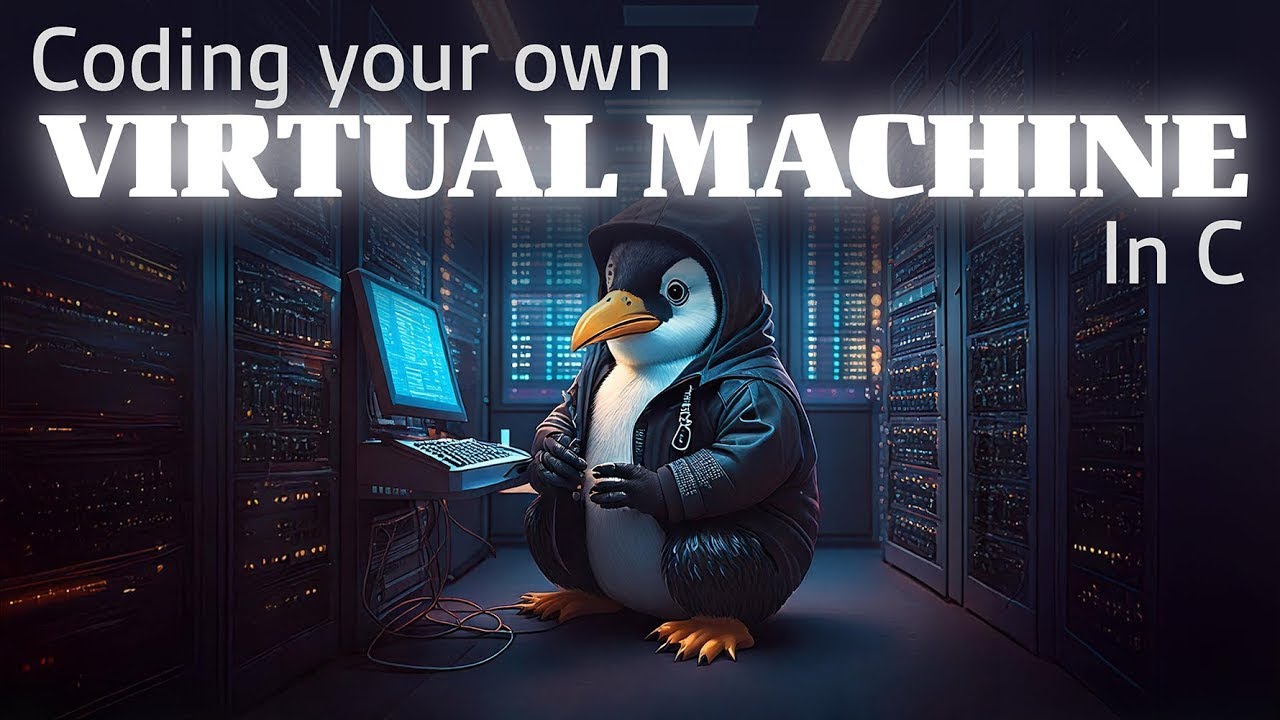 drJonasBirch's tweet card. Coding a Virtual Machine from scratch in C