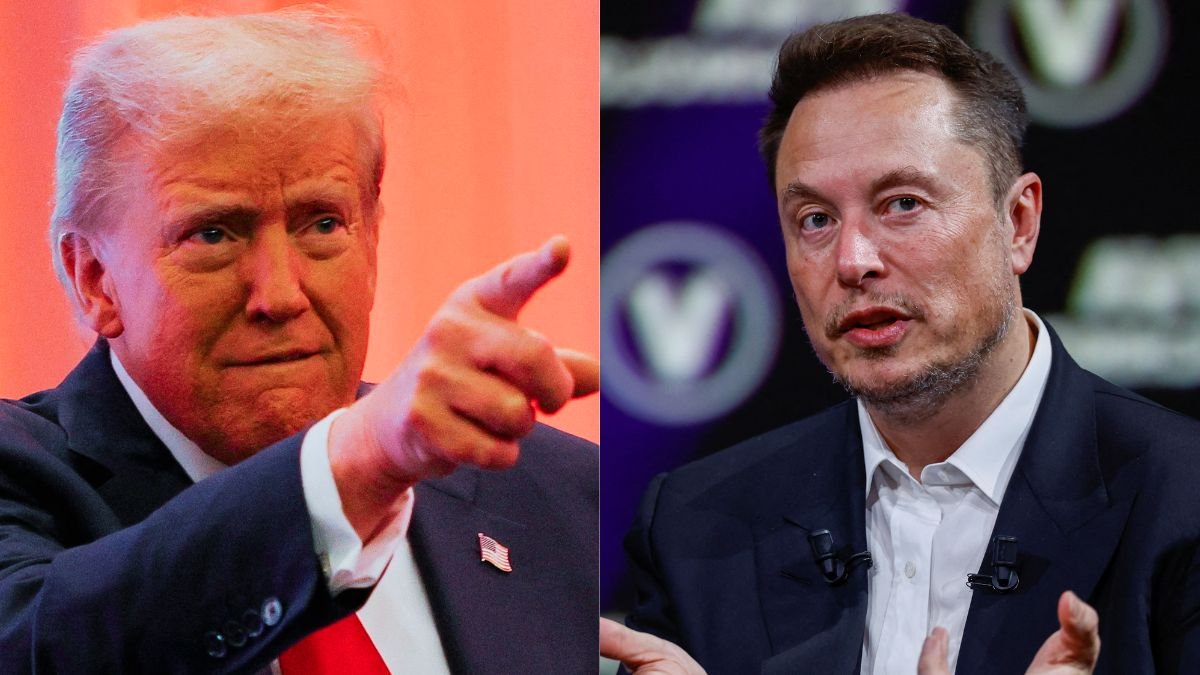 imkrishnaIND's tweet card. Donald Trump vs Elon Musk news: अमेरिकी राष्ट्रपति डोनाल्ड ट्रंप और टेस्ला प्रमुख एलन मस्क के बीच बिग ब्यूटीफुल बिल को लेकर टकराव बढ़ता जा रहा है। मस्क को अब ट्रंप ने चेतावनी दे दी है।