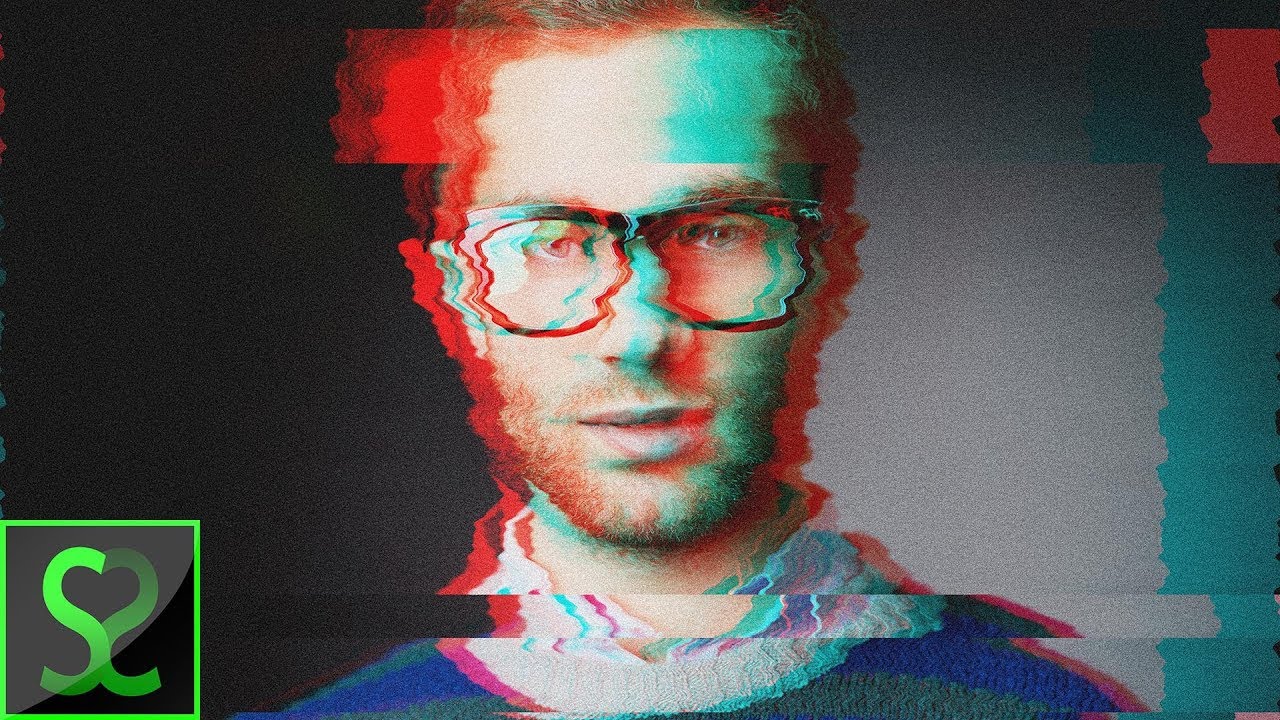 PStutorialsEU's tweet card. Glitch effect / Old TV effect| Photoshop tutorial