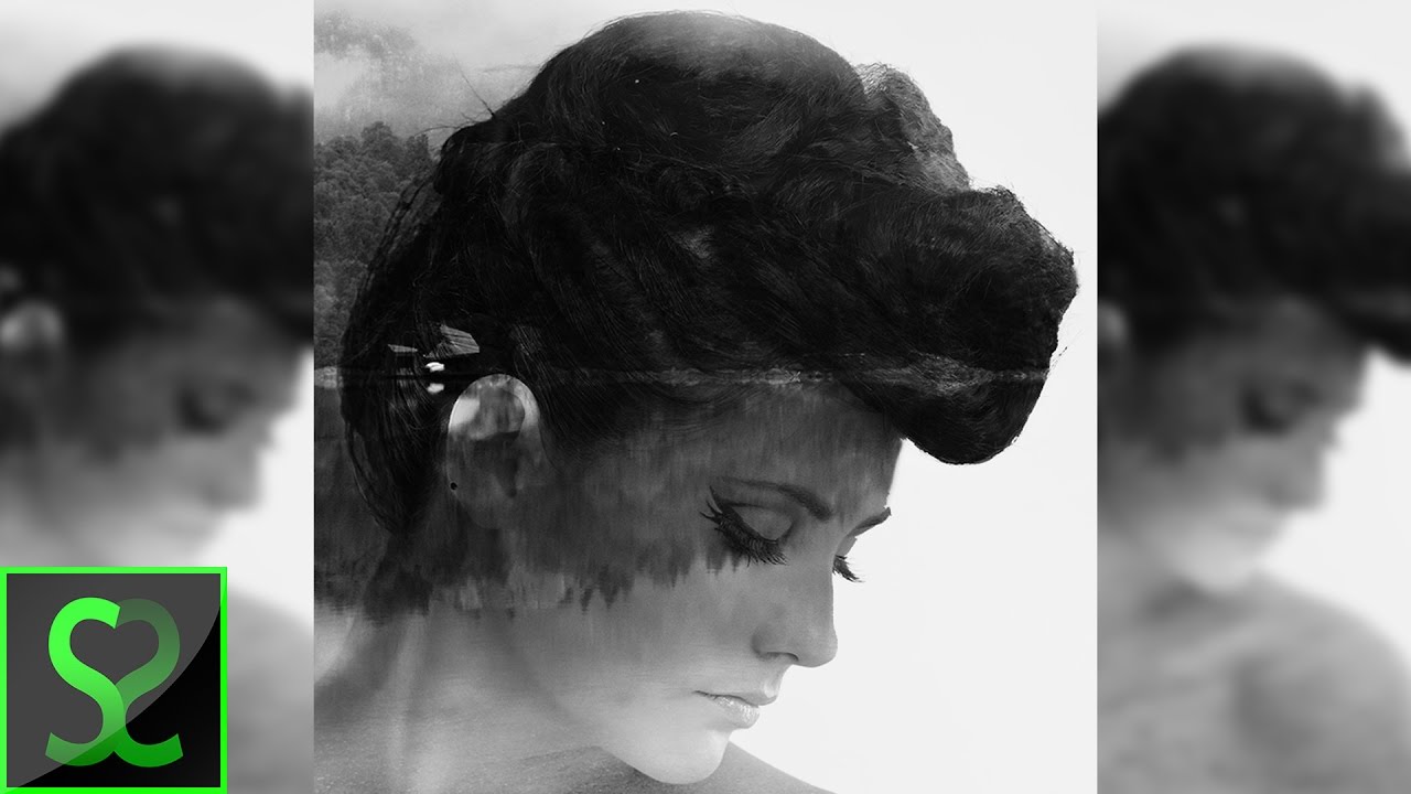 PStutorialsEU's tweet card. Double Exposure Effect | Photoshop tutorial