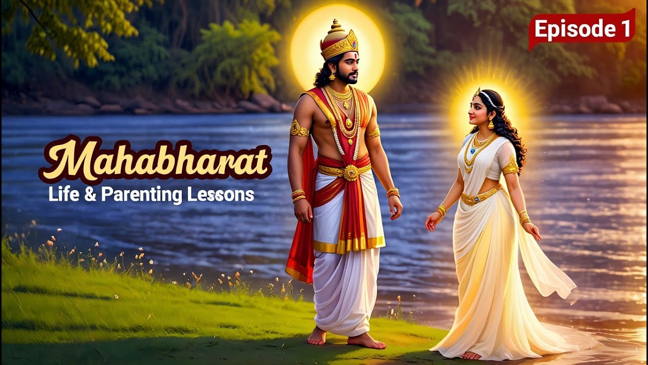 CIVILTutorials's tweet card. Mahabharat Ki Kahani | Raja Shantanu aur Ganga Ki Prem Kahani | Life...