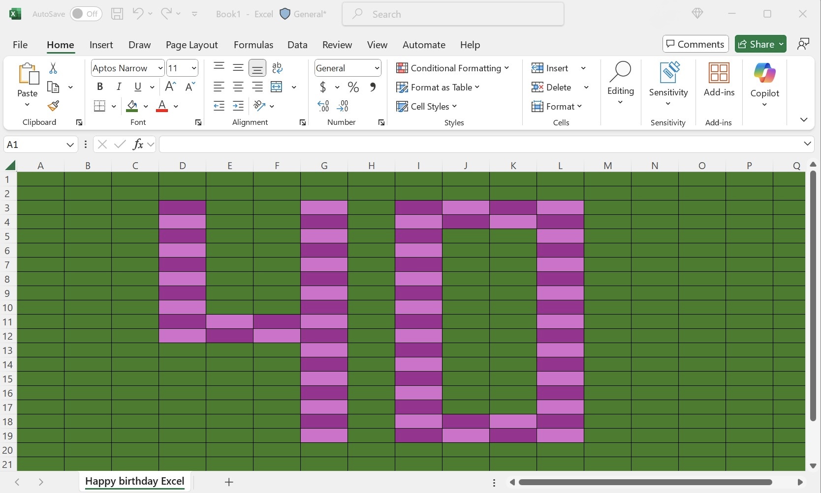 Microsoft's tweet card. Formulas, fandom and an AI-fueled future — Microsoft Excel celebrates 40 years | Microsoft Signal...