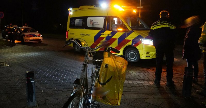 Fietser gewond na ongeluk in Assen
