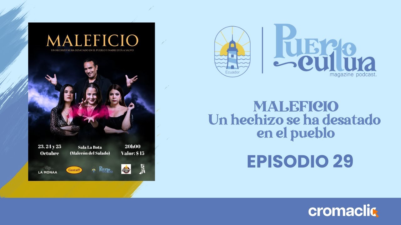 Cromaclic1's tweet card. Se viene el estreno de 'Maleficio' - Puerto Cultura Episodio 29