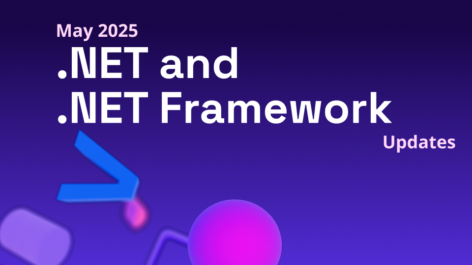 bc3tech's tweet card. A recap of the latest servicing updates for .NET and .NET Framework for May 2025.