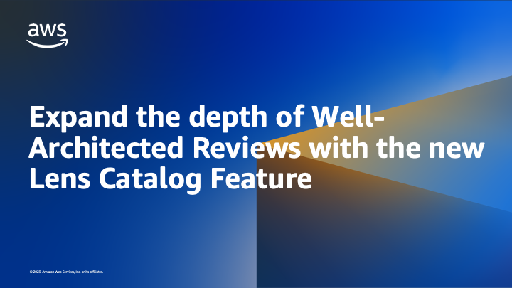 m_dobrowolski_'s tweet card. The AWS Well-Architected Tool (WA Tool) helps you define and review workloads based on the latest AWS architectural best practices. This allows you to consistently identify areas of strength and...