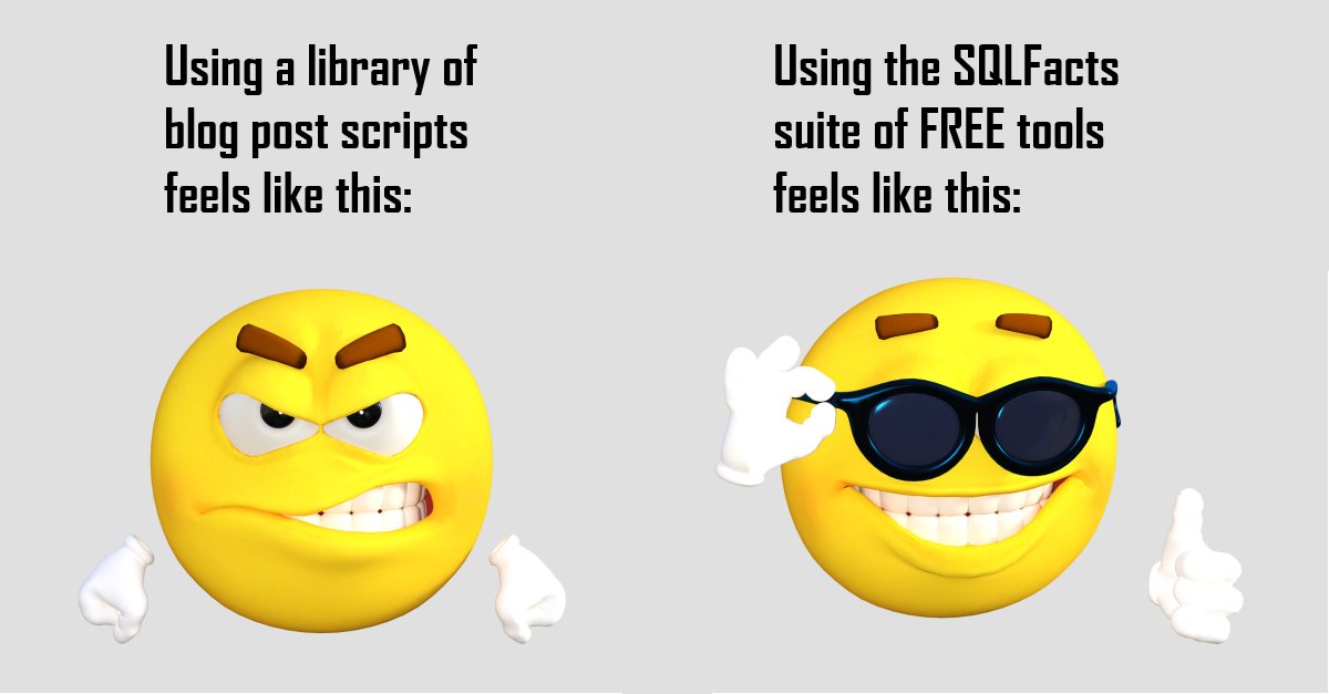 BrentO's tweet card. This article is a brief introduction to SQLFacts (http://www.SQLFacts.