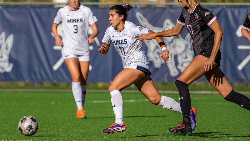MinesAthletics's tweet card. KANSAS CITY, Mo. – The seventh in-season Top 25 release by the United Soccer Coaches Tuesday saw the Colorado School of Mines women's soccer team back on the rise this week as they re-entered the top...