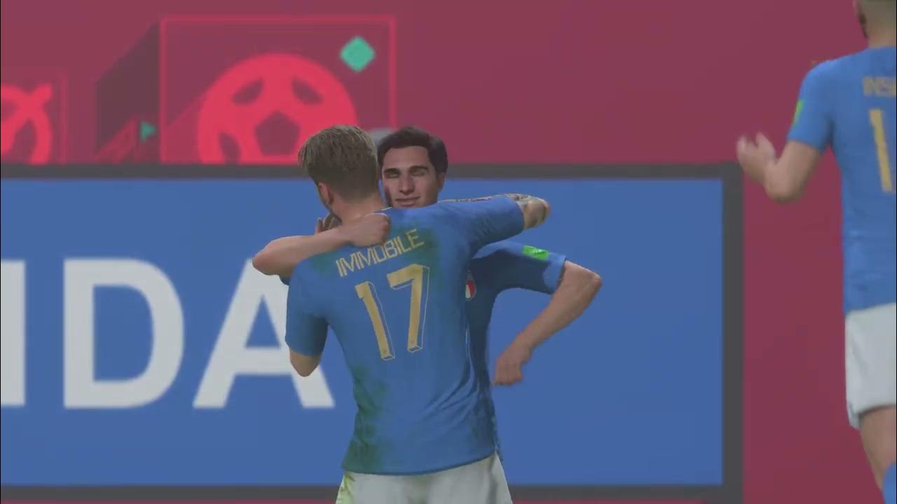 michaelraf21093's tweet card. FIFA 23 italy 🇮🇹 vs Ireland 🇮🇪