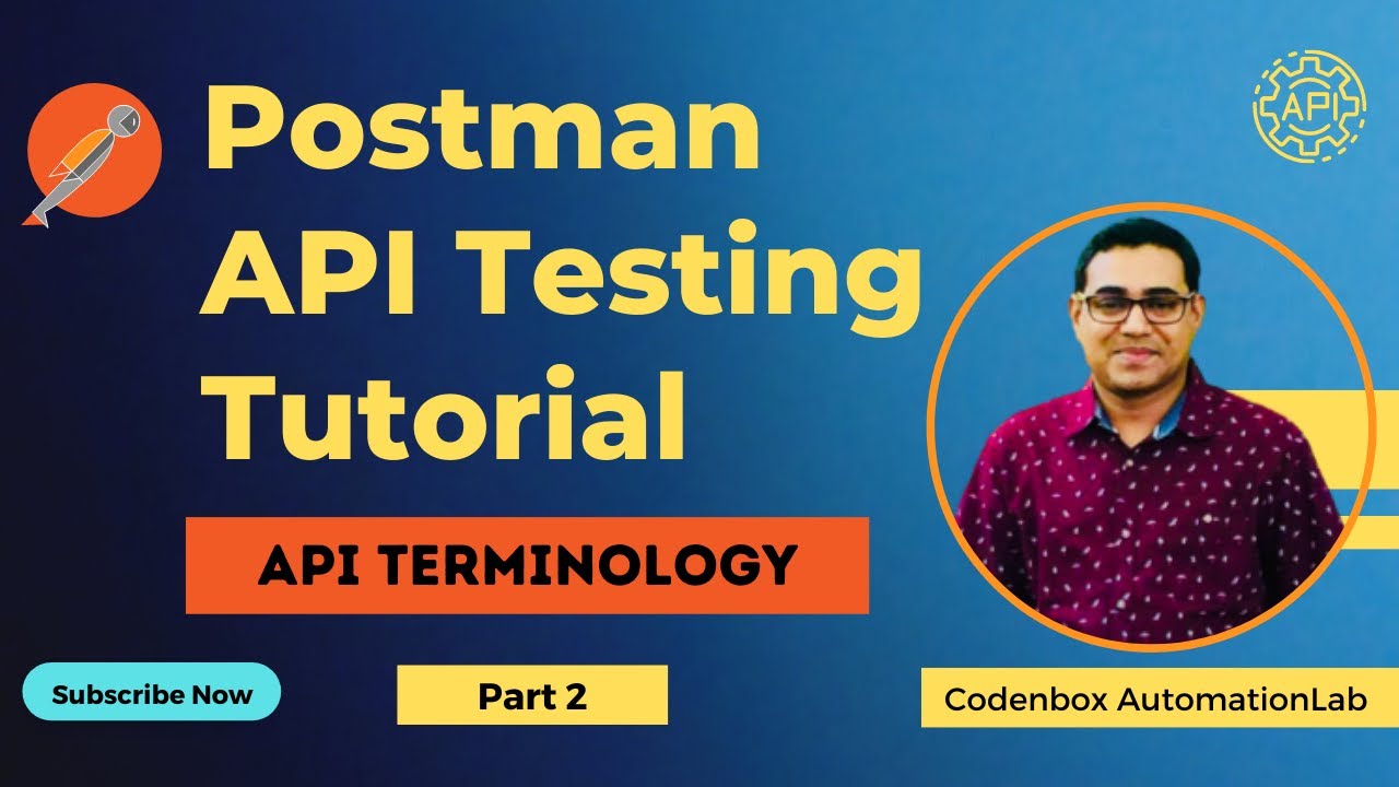 CodenboxTeam's tweet card. Postman API Testing-Part 2: API Terminology | SOAP & RESTful API |...