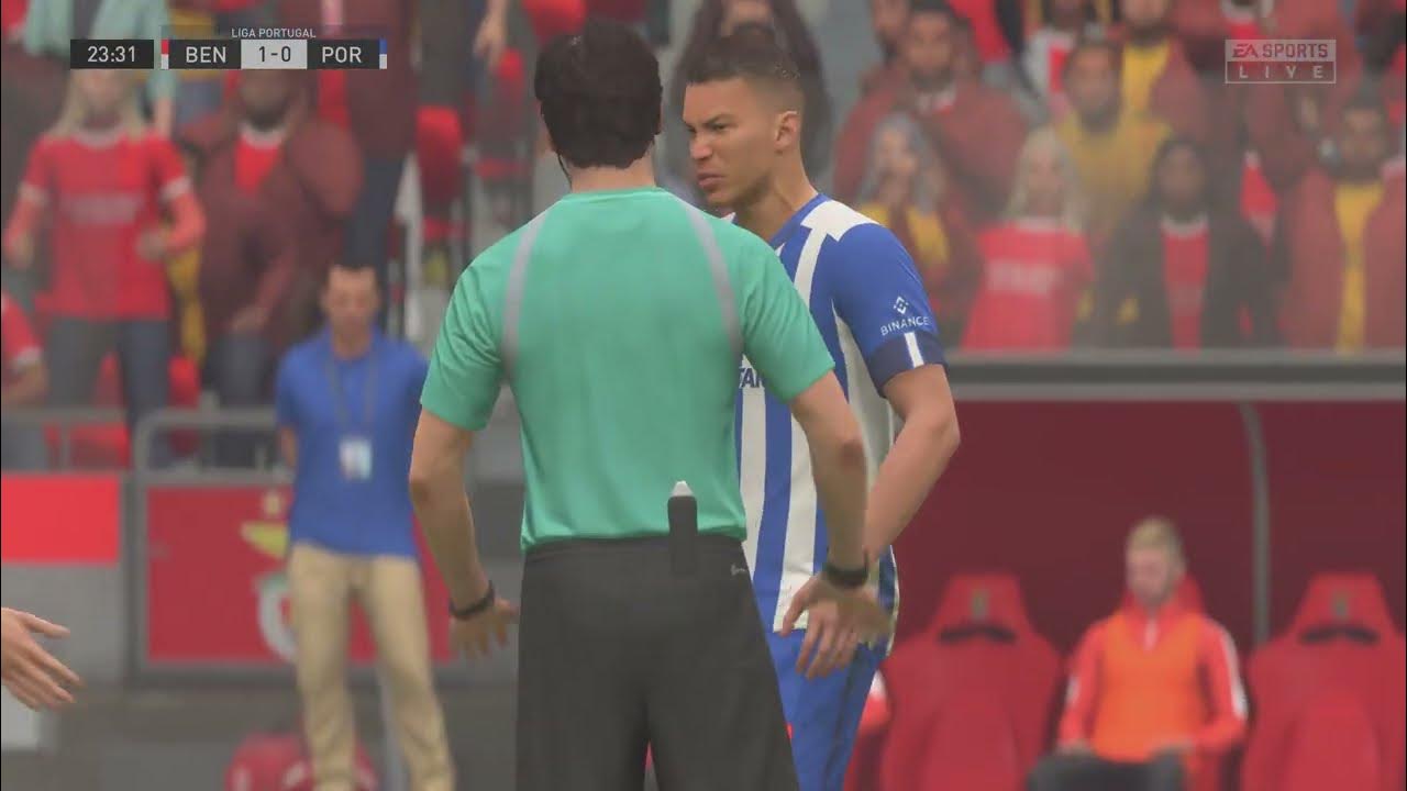 michaelraf21093's tweet card. FIFA 23 benfica vs fc porto