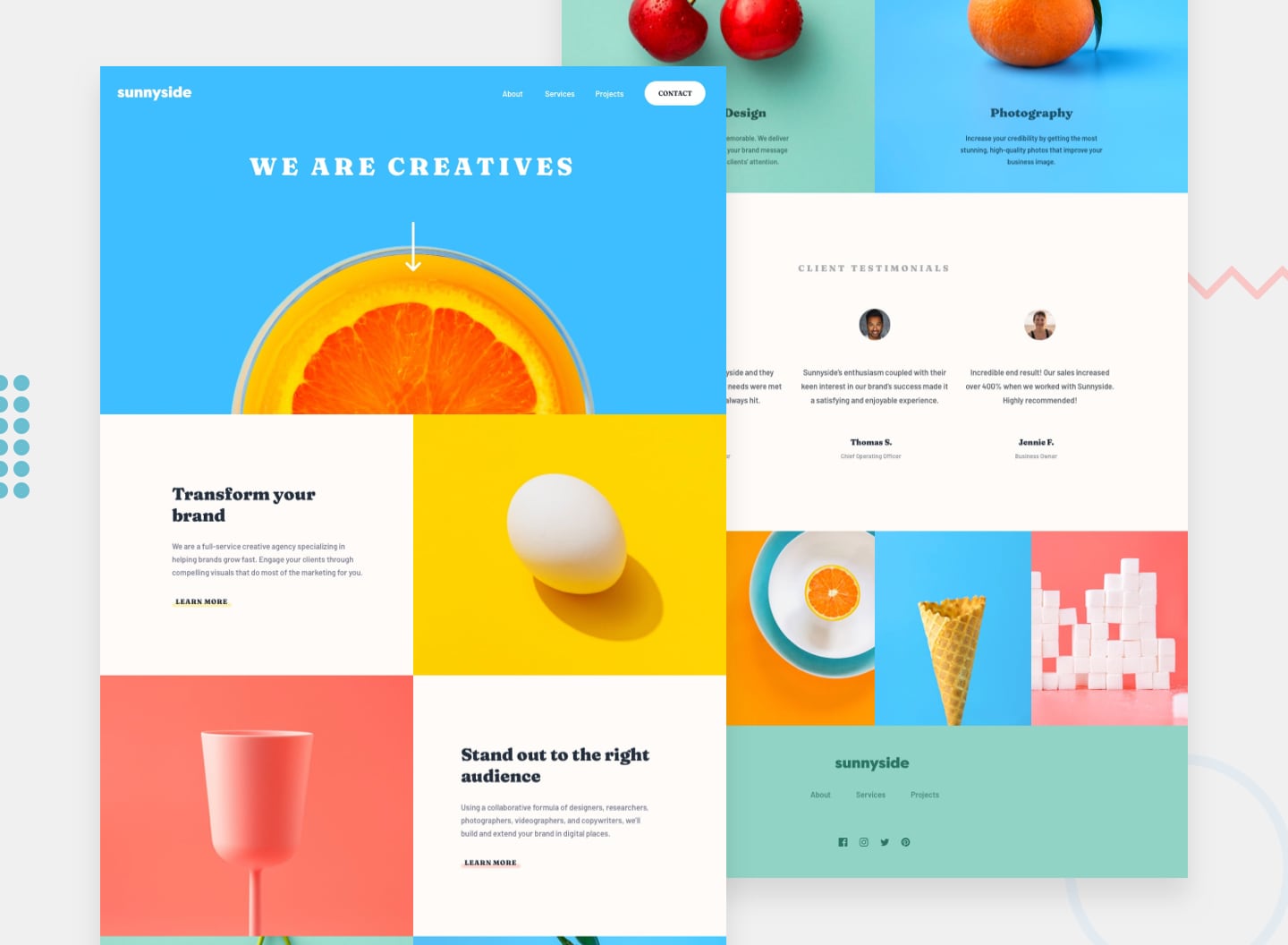 ProgrammingThug's tweet card. Medici305's front-end solution for the Agency landing page coding challenge on Frontend Mentor