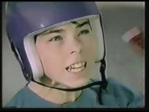mikelevin2's tweet card. Impulse Sticky Fingers Football glove TV commercial - 1980s