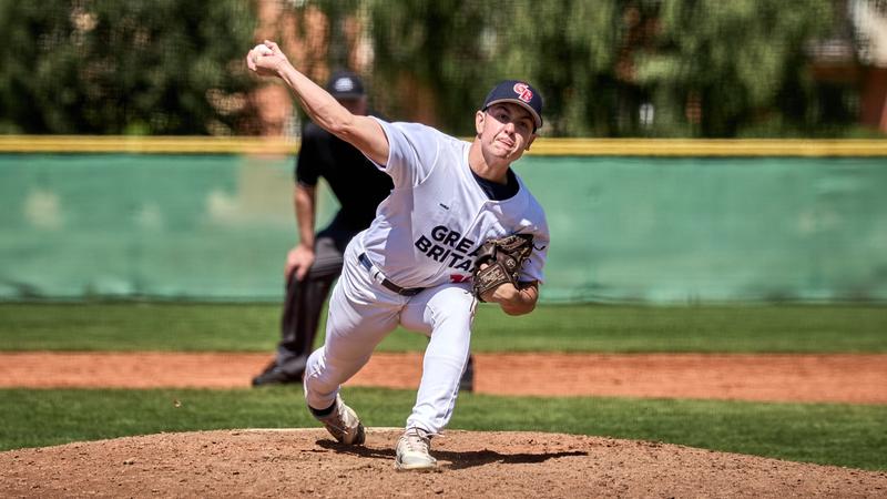 BaseballCPP's tweet card. Cal Poly Pomona senior righthander, Andrew Campbell, pitched Great Britain to a European Championship this past weekend, while also being named the best pitcher in the tournament. Great Britain...