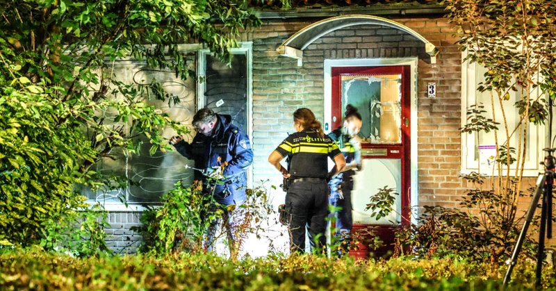 Explosie bij woning in Amersfoort aan de Vinkenbaan
