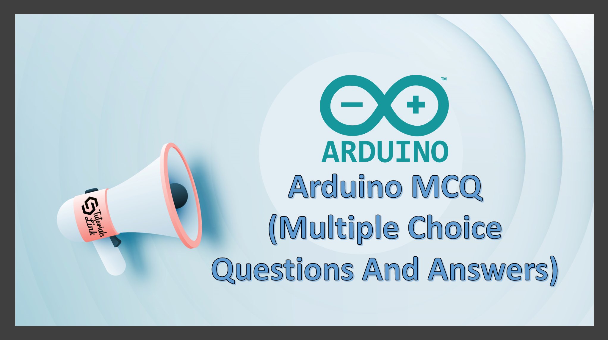 tutslink's tweet card. List for Arduino MCQ's and Arduino in Details Before starting the Arduino MCQ's Practice, we should understand Arduino first like, what is Arduino and how to use this. What is Arduino? Arduino is an...