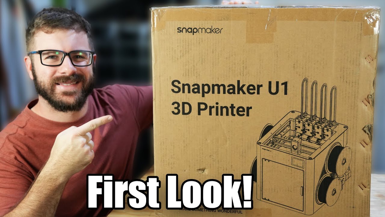ModBotArmy's tweet card. Snapmaker U1 Tool Changer 3D Printer Unboxing, Set Up, & First Look