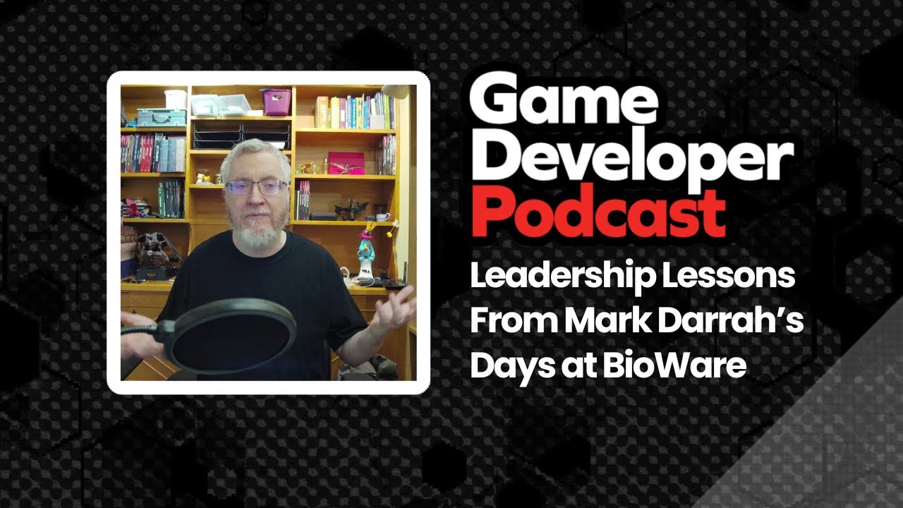gamedevdotcom's tweet card. Leadership lessons from Mark Darrah’s days at BioWare