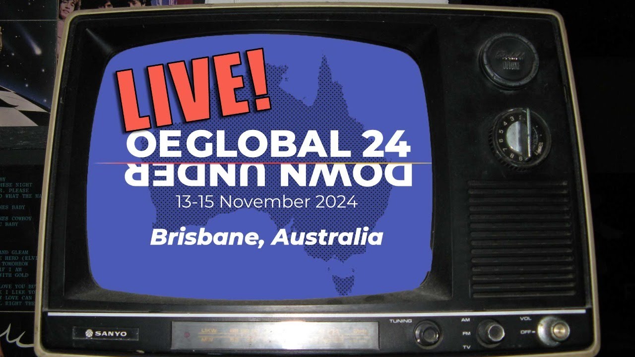OpenEdGlobal's tweet card. OEGlobal 2024 Live: Conference Theme- Open is Everybody's Business